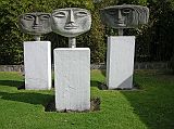 Ecuador Quito Guayasamin 2-03 Museo Guayasamin Family Sculpture In the grounds of Museo Guayasamin is a sculpture called La Familia.
